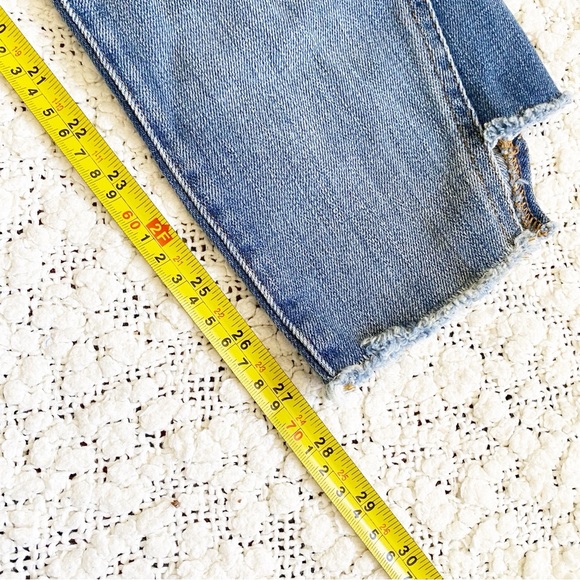 Frame Le High Straight Jeans, Beaudry Distressed Step Hem, 24 - Picture 12 of 15